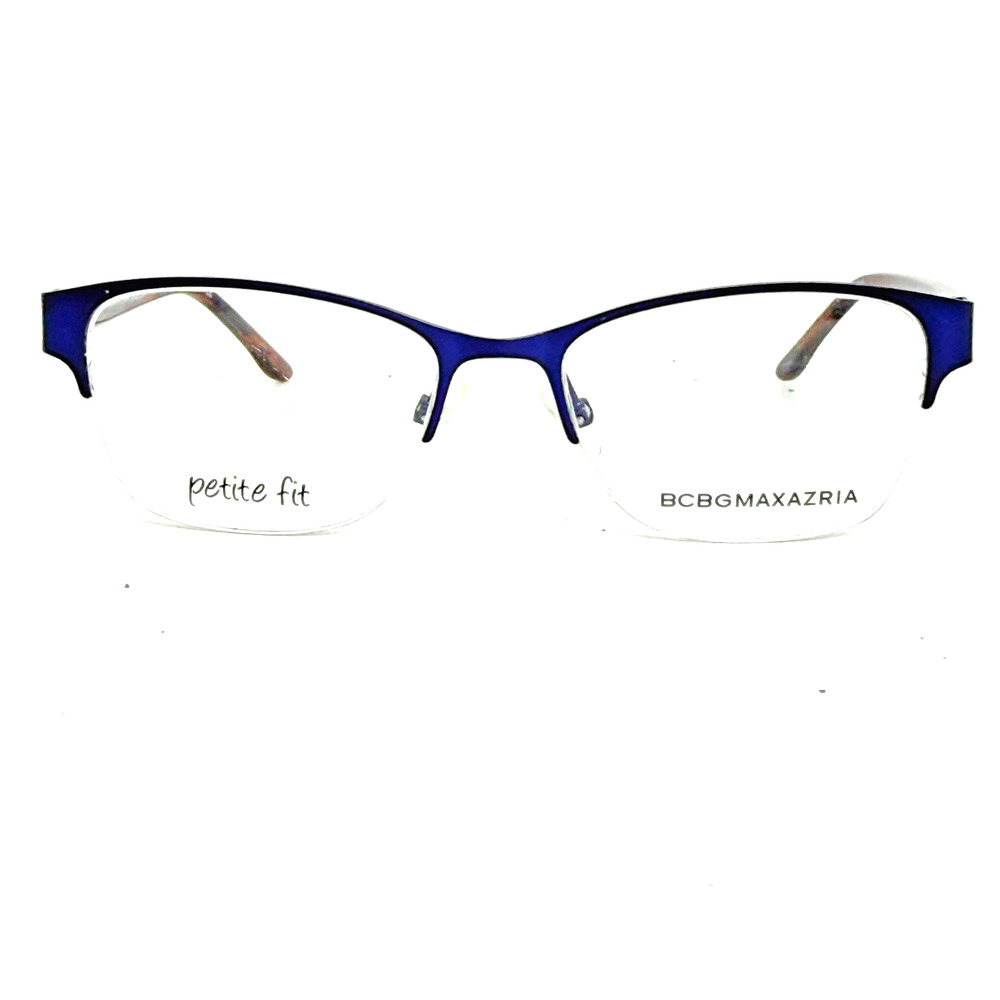Bcbgmaxazria Eyeglasses Frames Petite Fit irina Eggplant Half Rim H20722